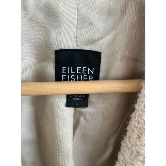 Eileen Fisher Cream wool blazer - Picture 2 of 6